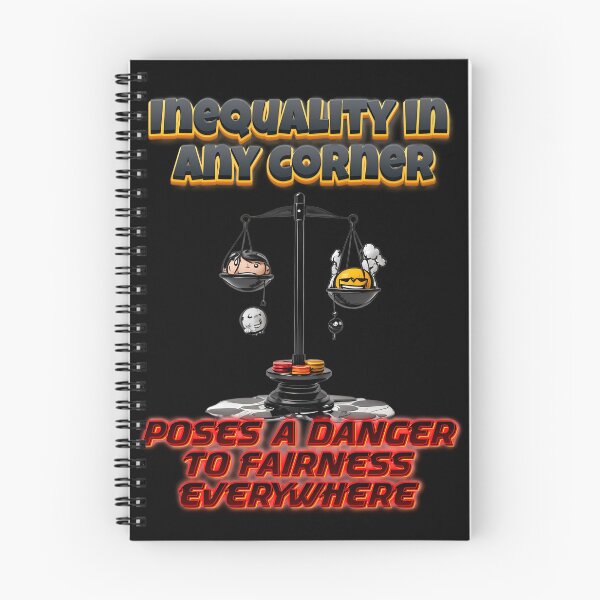 Item preview, Inequality in any corner poses a danger to fairness everywhere designed and sold by Digistorma.