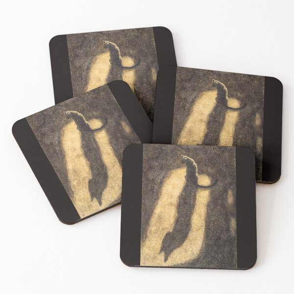 Item preview, Long cat shadow designed and sold by alczar.