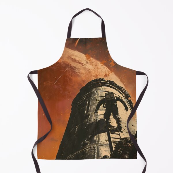 Item preview, Danger at Mars - Vintage Poster Style - Sci-Fi designed and sold by Fenay Designs.