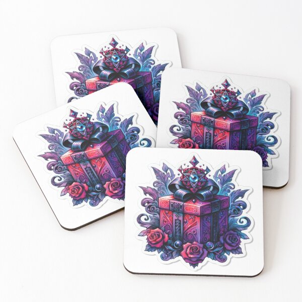 Item preview, Gothic gift valentines day goth Sticker designed and sold by Expressions-Sel.