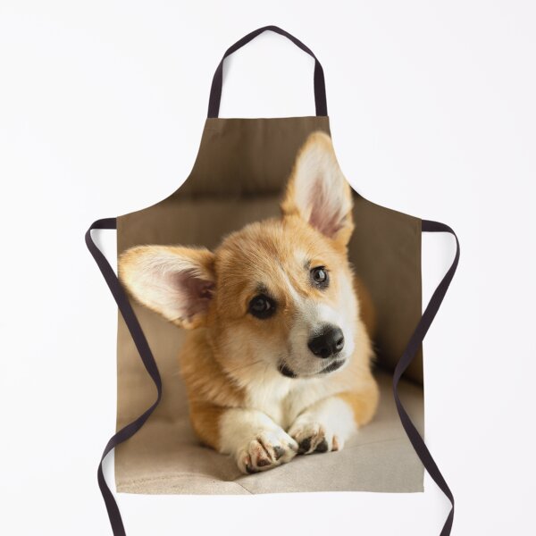 Item preview, Pembroke Welsh Corgi Dog Waiting on Sofa designed and sold by VanGaldo.
