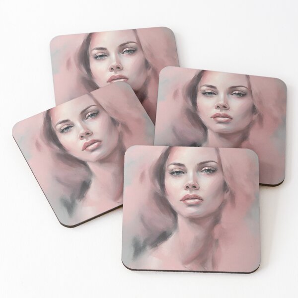 Item preview, Subtle Elegance - Blending Rosa with Gray Linnea designed and sold by BPMagic.