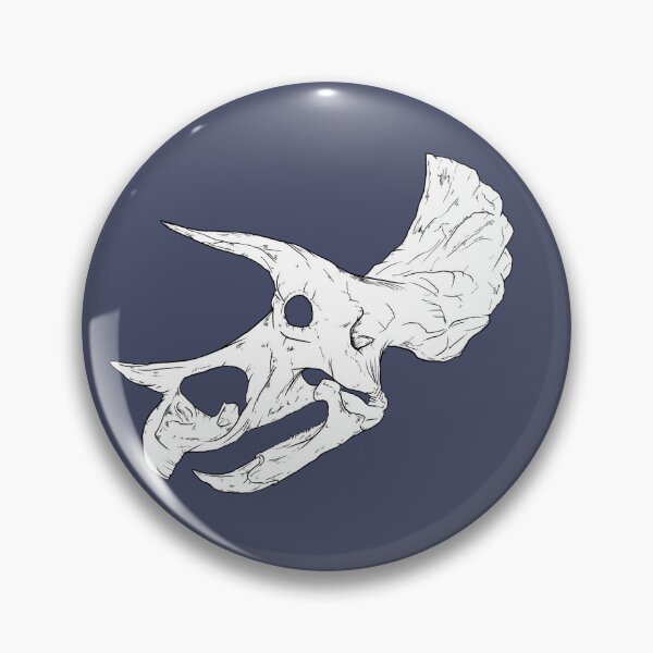 Item preview, Triceratops Skull Illustration designed and sold by sammyuel.