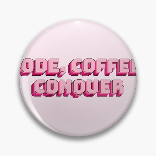 Item preview, Code, Coffee, Conquer designed and sold by QuoteQuest.