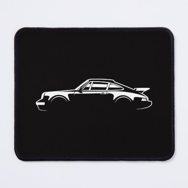 Aperçu de l'œuvre 964 Silhouettes (blanc) créée et vendue par Throttle & Threads.