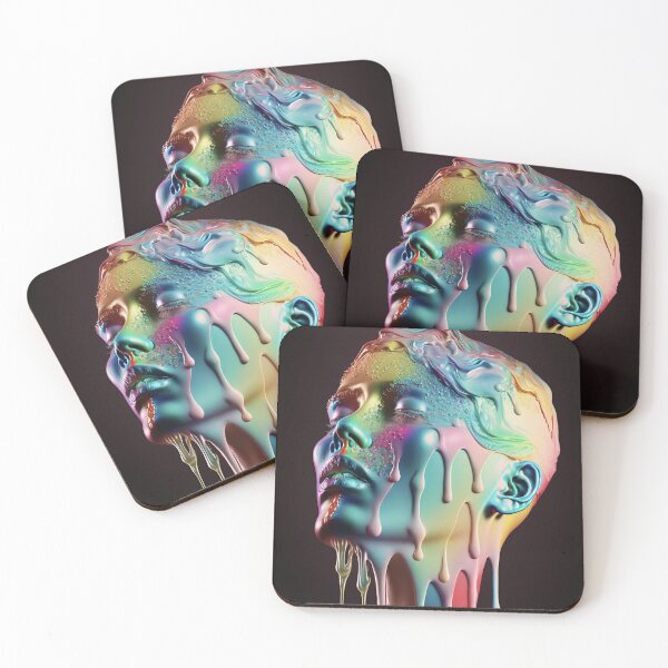 Item preview, Abstract faces art designed and sold by nomiraclehere.