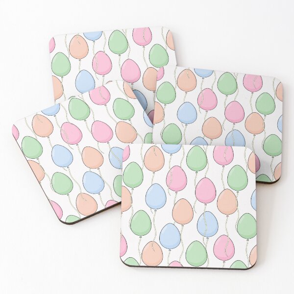 Item preview, Pastel Balloon Pattern designed and sold by CreativeDraws42.