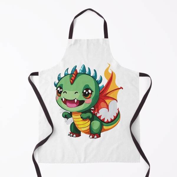 Item preview, Cute little green dragon designed and sold by smileykty.