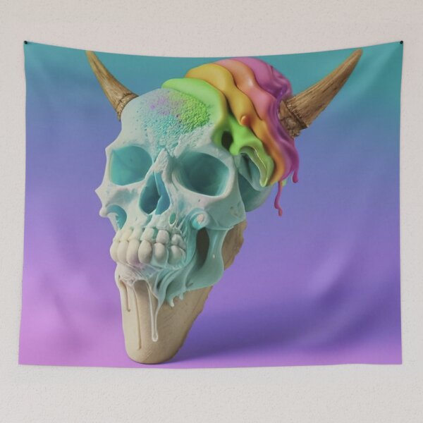 Item preview, Skull IceCream designed and sold by nomiraclehere.