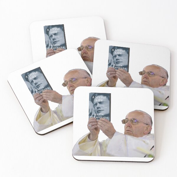 Item preview, Pope Holding A Little Life Hanya Yanagihara  designed and sold by baranskini.