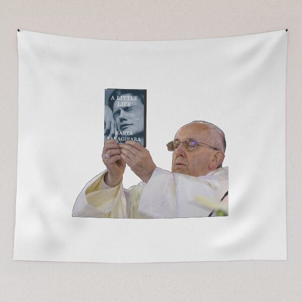 Item preview, Pope Holding A Little Life Hanya Yanagihara  designed and sold by baranskini.