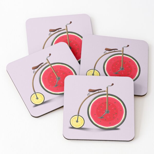 Item preview, Watermelon and Lemon Bike | Penny Farthing | Bike Lovers designed and sold by monkeybusiness.pt.