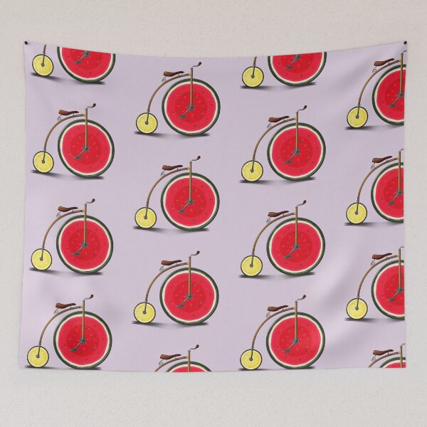 Item preview, Watermelon and Lemon Bike | Penny Farthing | Bike Lovers designed and sold by monkeybusiness.pt.