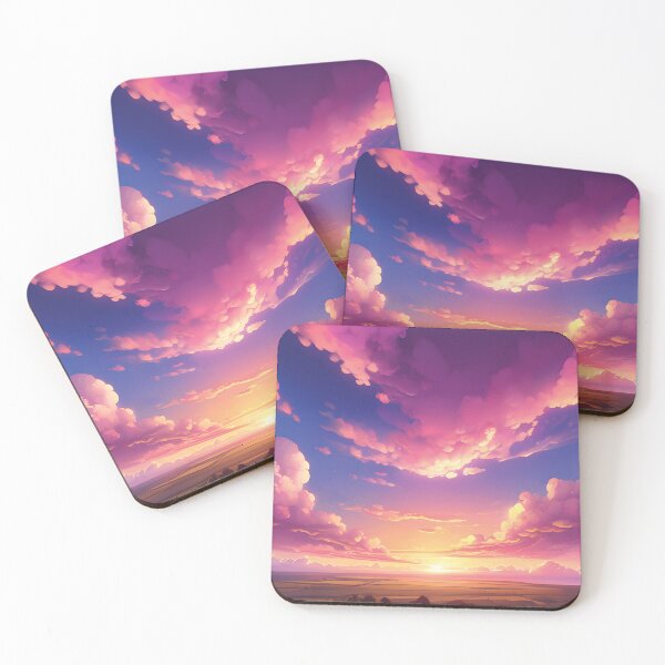 Item preview, Pink Cloudy Sky designed and sold by Jin-Ai.