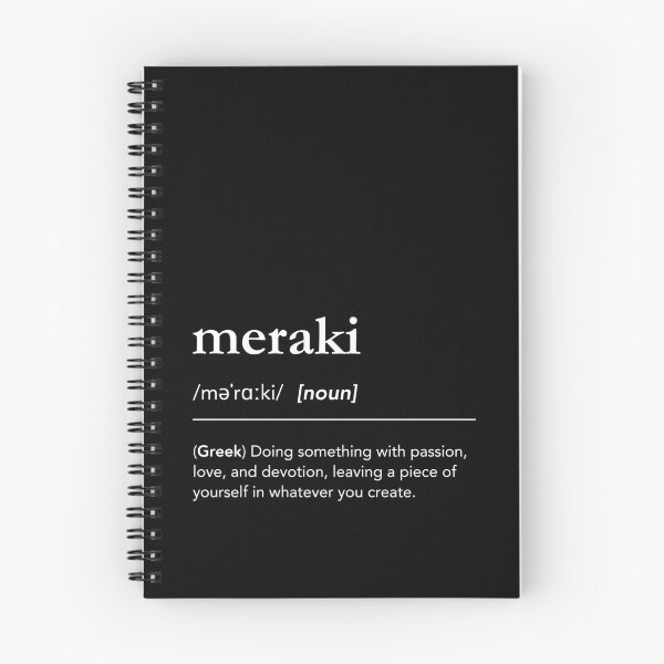 Item preview, Meraki definition, meraki meaning, greek words dictionary art, mindful design, creative energy designed and sold by lagunaklein.