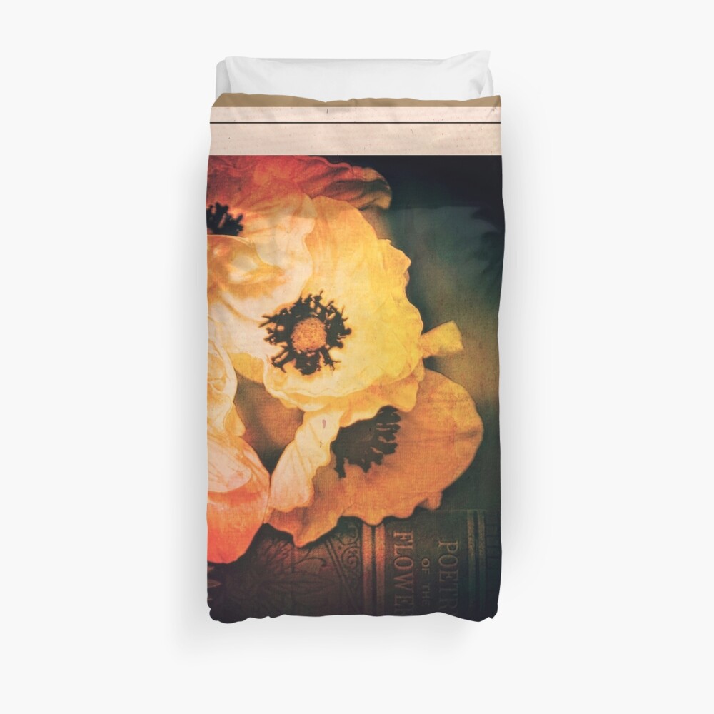 Poppies Gone Old Master Duvet Cover