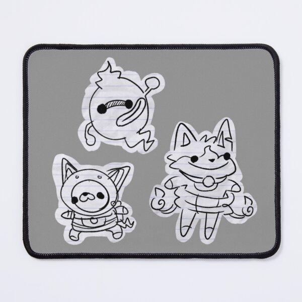 Item preview, Poorly drawn Yo-Kai Watch mascots | Whisper Jibanyan USAPyon designed and sold by Mystic-Warriors.