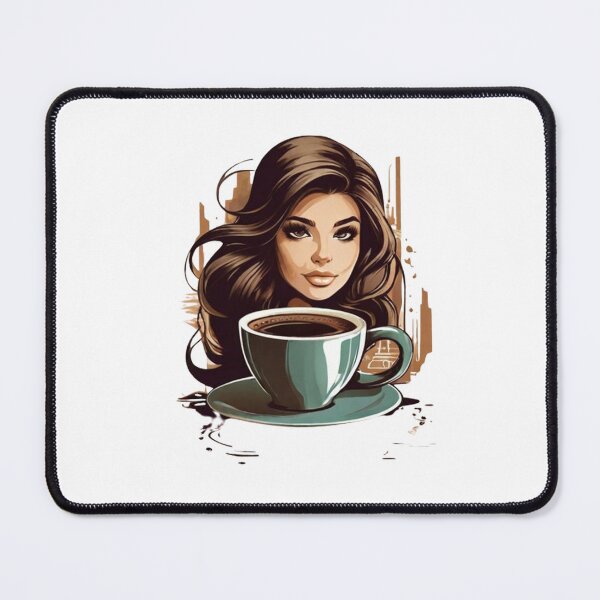 Item preview, just a girl who love coffe, funny gift , coffe lover  designed and sold by masteryStore.