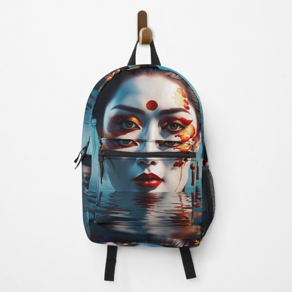 Item preview, Geisha half under the water designed and sold by Coolparrotgirl.