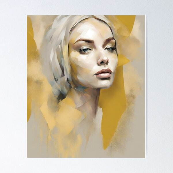 Item preview, Golden Glow - Ocher, Yellow, and Mustard Tones Cressida designed and sold by BPMagic.