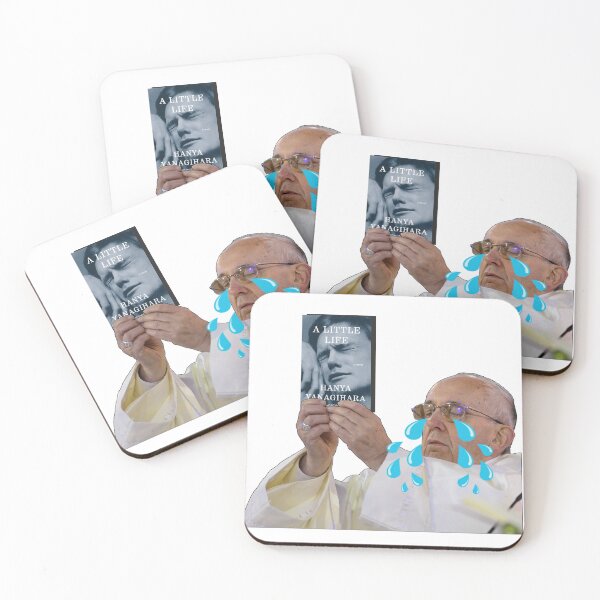 Item preview, Crying Pope Holding A Little Life Hanya Yanagihara  designed and sold by baranskini.