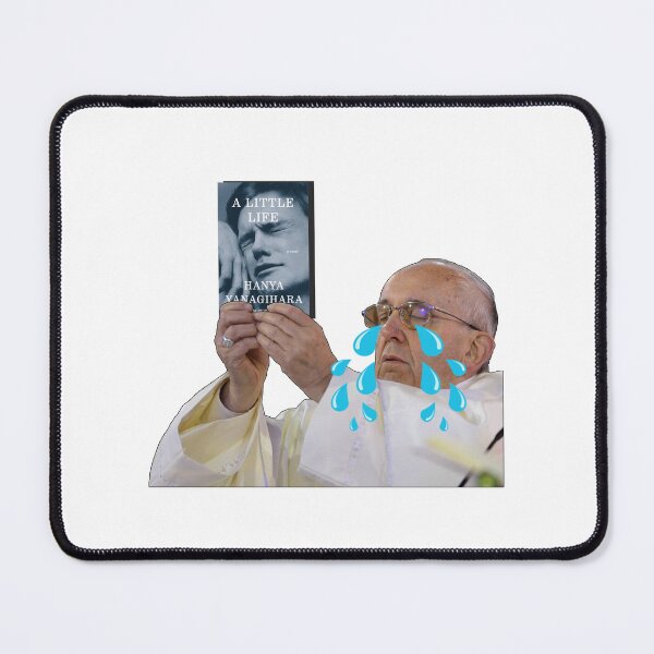 Item preview, Crying Pope Holding A Little Life Hanya Yanagihara  designed and sold by baranskini.
