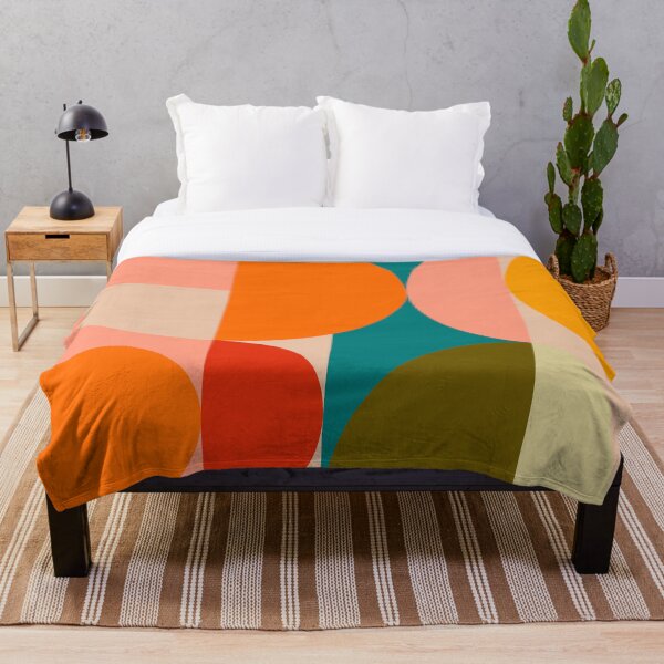 Item preview, Bauhaus geometric, retro design, round, summer, variation 1 designed and sold by Ana-Rut-Bre.