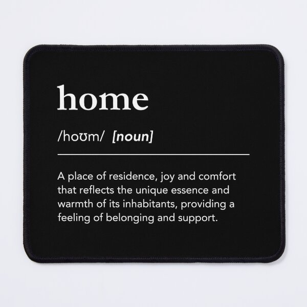 Item preview, Home definition, definition of home, gifts for house warming, gifts for newlywed designed and sold by lagunaklein.