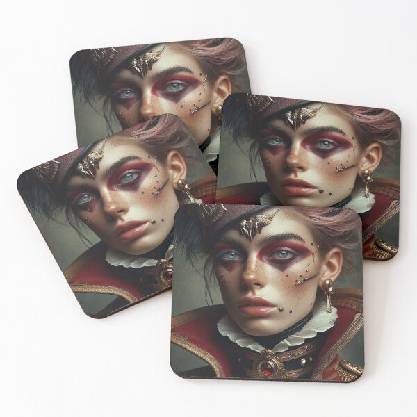 Item preview, Clamor  Aristocratic Gothic Lady  Portrait Fashion Artificial intelligence Ai designed and sold by AiPoliviosArt.