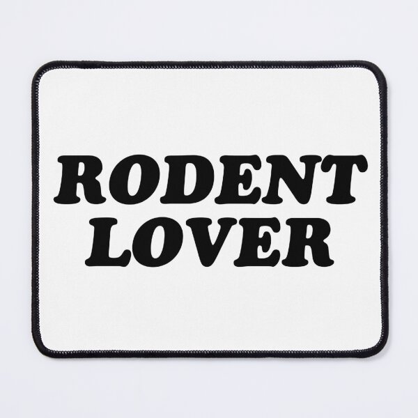 Item preview, RODENT LOVER designed and sold by wordswithfonts.