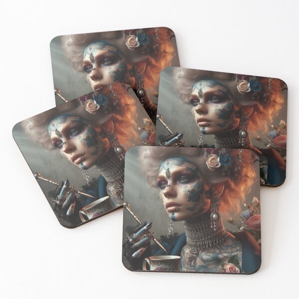 Item preview, Clamor  Aristocratic Gothic Lady  Portrait Fashion Artificial intelligence Ai designed and sold by AiPoliviosArt.