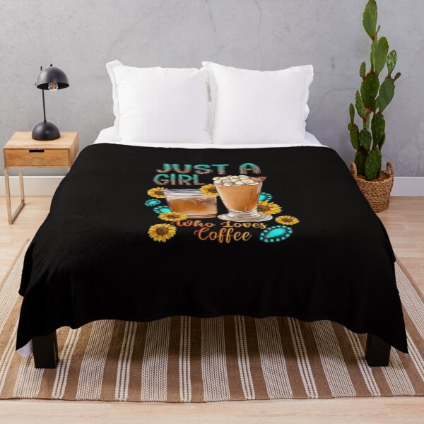 Item preview, just a girl who love coffe, funny gift , coffe lover designed and sold by masteryStore.
