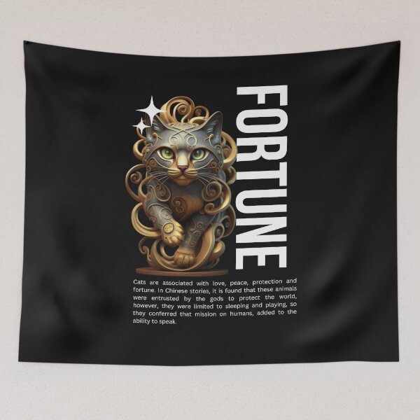 Item preview, The cat and Fortune designed and sold by PatronesKawai.