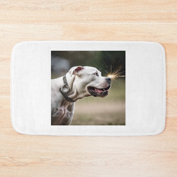 Item preview, Cute Dogo Argentino with Lithnig in his nose designed and sold by andrew758.