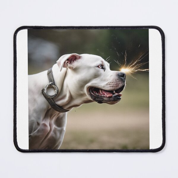 Item preview, Cute Dogo Argentino with Lithnig in his nose designed and sold by andrew758.