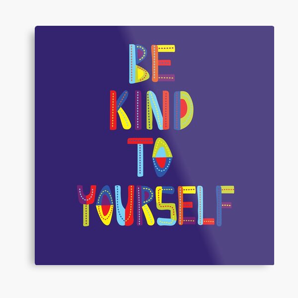 BKTY purple Metal Print