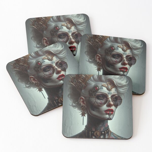 Item preview, Clamor  Aristocratic Gothic Lady  Portrait Fashion Artificial intelligence Ai designed and sold by AiPoliviosArt.