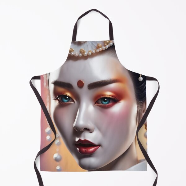 Item preview, Ethereal Geisha with pearl designed and sold by Coolparrotgirl.