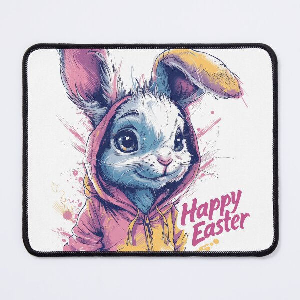 Item preview, Spring joy: Colorful Easter cartoon collection, Easter bunny, gift, colorful eggs designed and sold by RiSchuDesign.