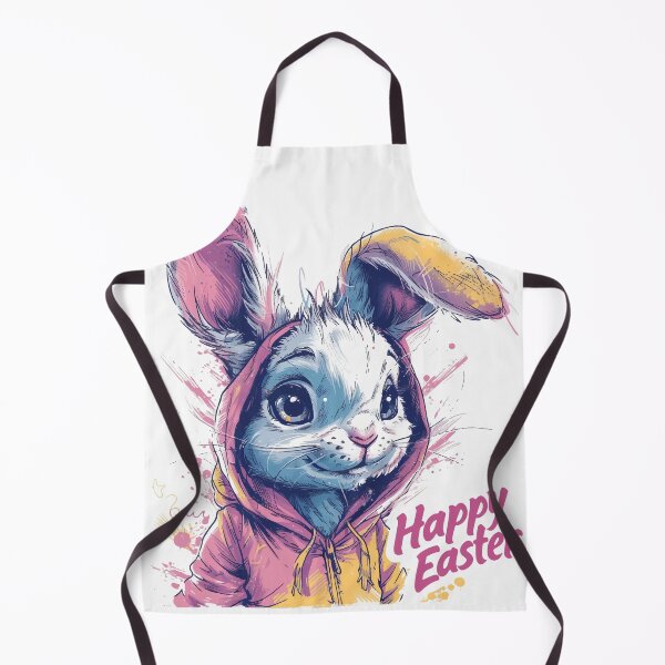 Item preview, Spring joy: Colorful Easter cartoon collection, Easter bunny, gift, colorful eggs designed and sold by RiSchuDesign.