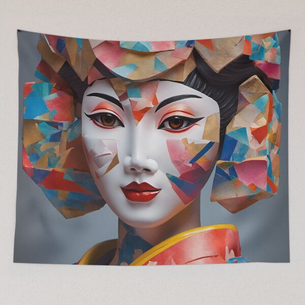 Item preview, Paper Geisha with pearl designed and sold by Coolparrotgirl.