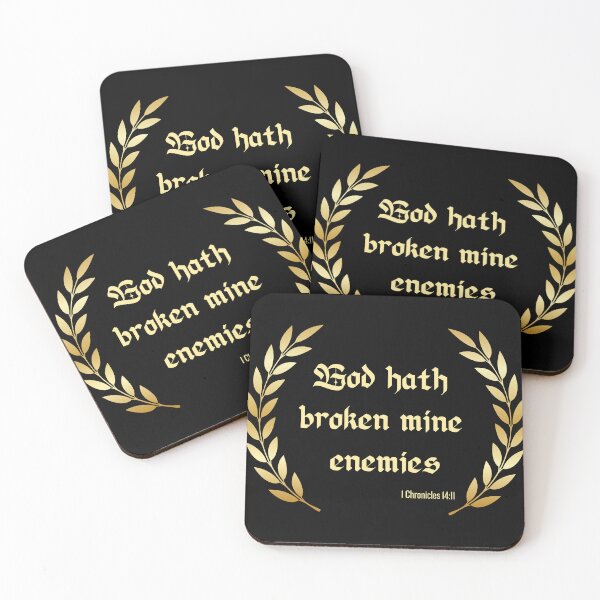 Item preview, God Hath Broken Mine Enemies designed and sold by Fhfarms.