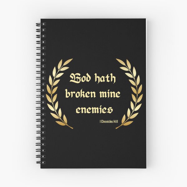 Item preview, God Hath Broken Mine Enemies designed and sold by Fhfarms.