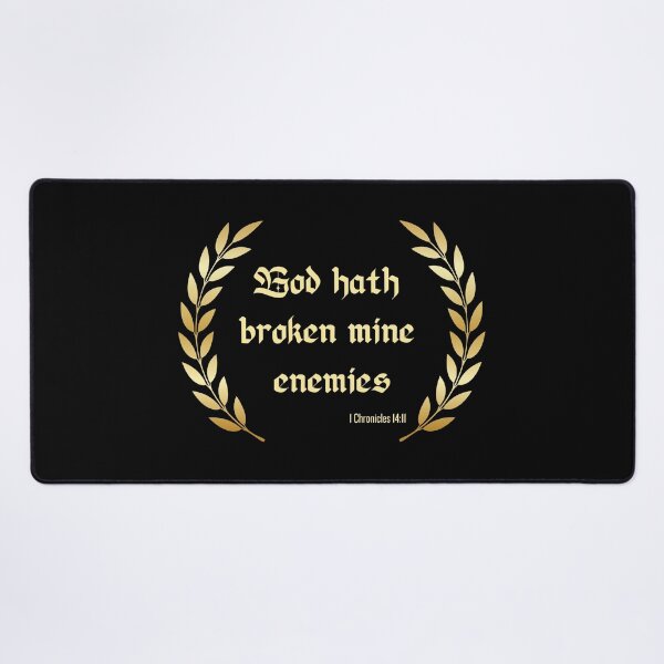 Item preview, God Hath Broken Mine Enemies designed and sold by Fhfarms.