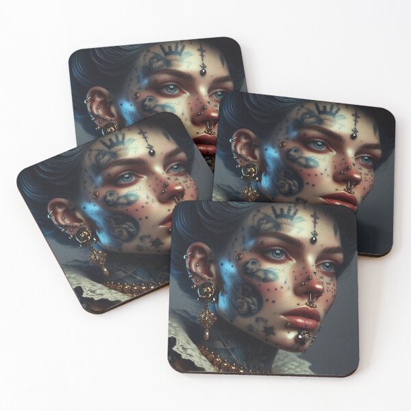Item preview, Clamor  Aristocratic Gothic Lady  Portrait Fashion Artificial intelligence Ai designed and sold by AiPoliviosArt.