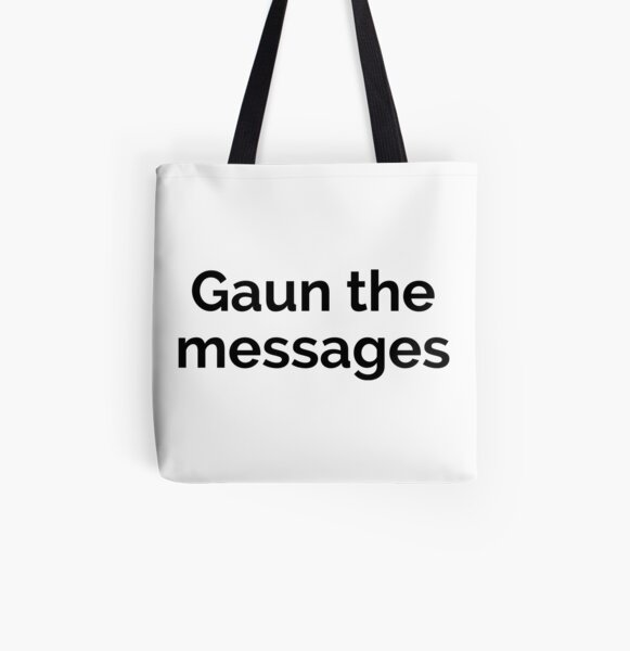 Gaun the Messages - Scots Saying for Going to the Shops All Over Print Tote Bag