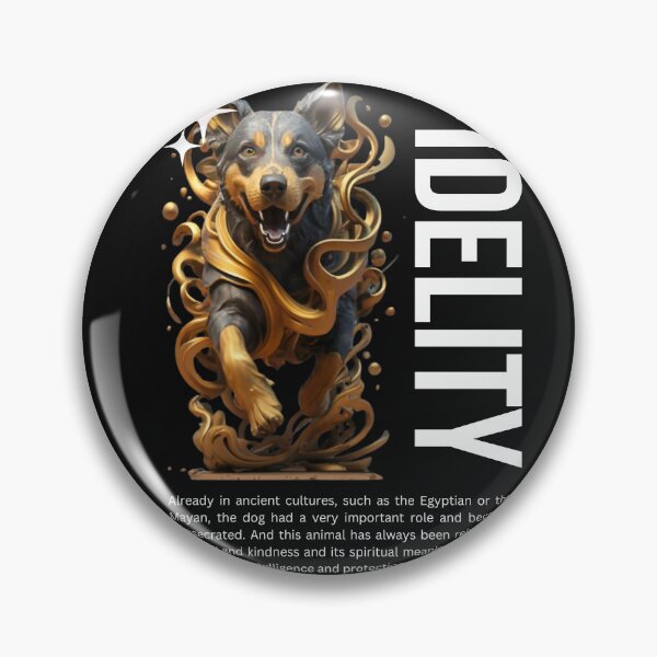 Item preview, The dog and Fidelity II designed and sold by PatronesKawai.