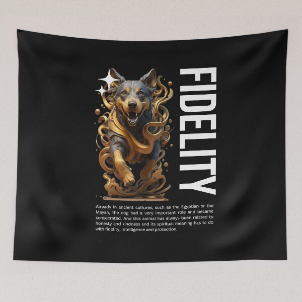 Item preview, The dog and Fidelity II designed and sold by PatronesKawai.