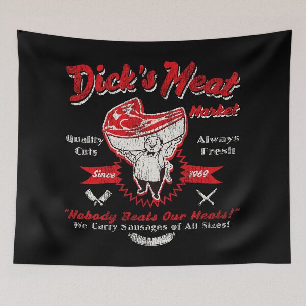 Item preview, Dick's Meat Market Worn designed and sold by Alema Art.