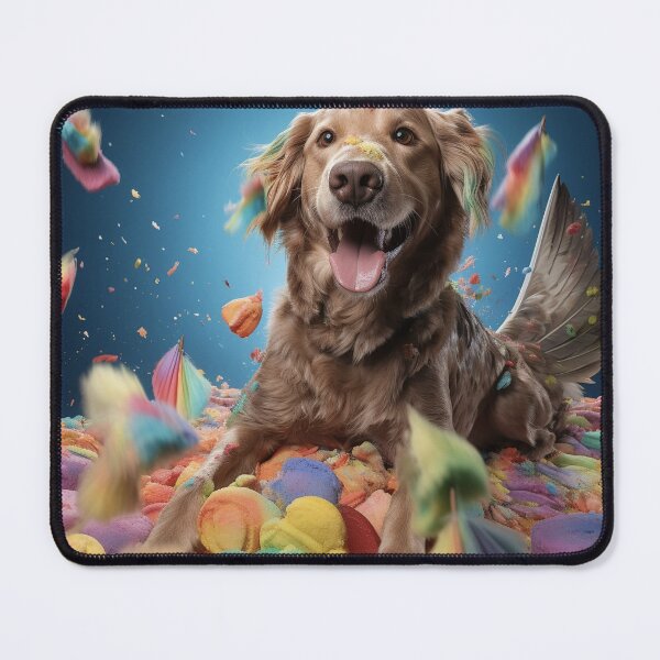 Item preview, Abstract Dog Art designed and sold by nomiraclehere.